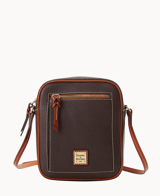 Pebble Grain Camera Crossbody
